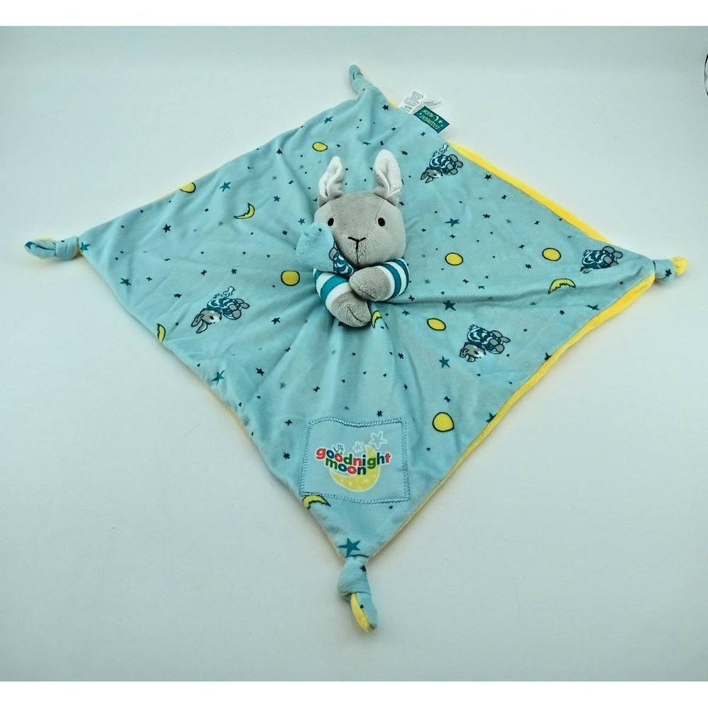 Goodnight Moon Bunny Lovey Security Blanket Plush Baby Rabbit‎ Comfort Toy VG+